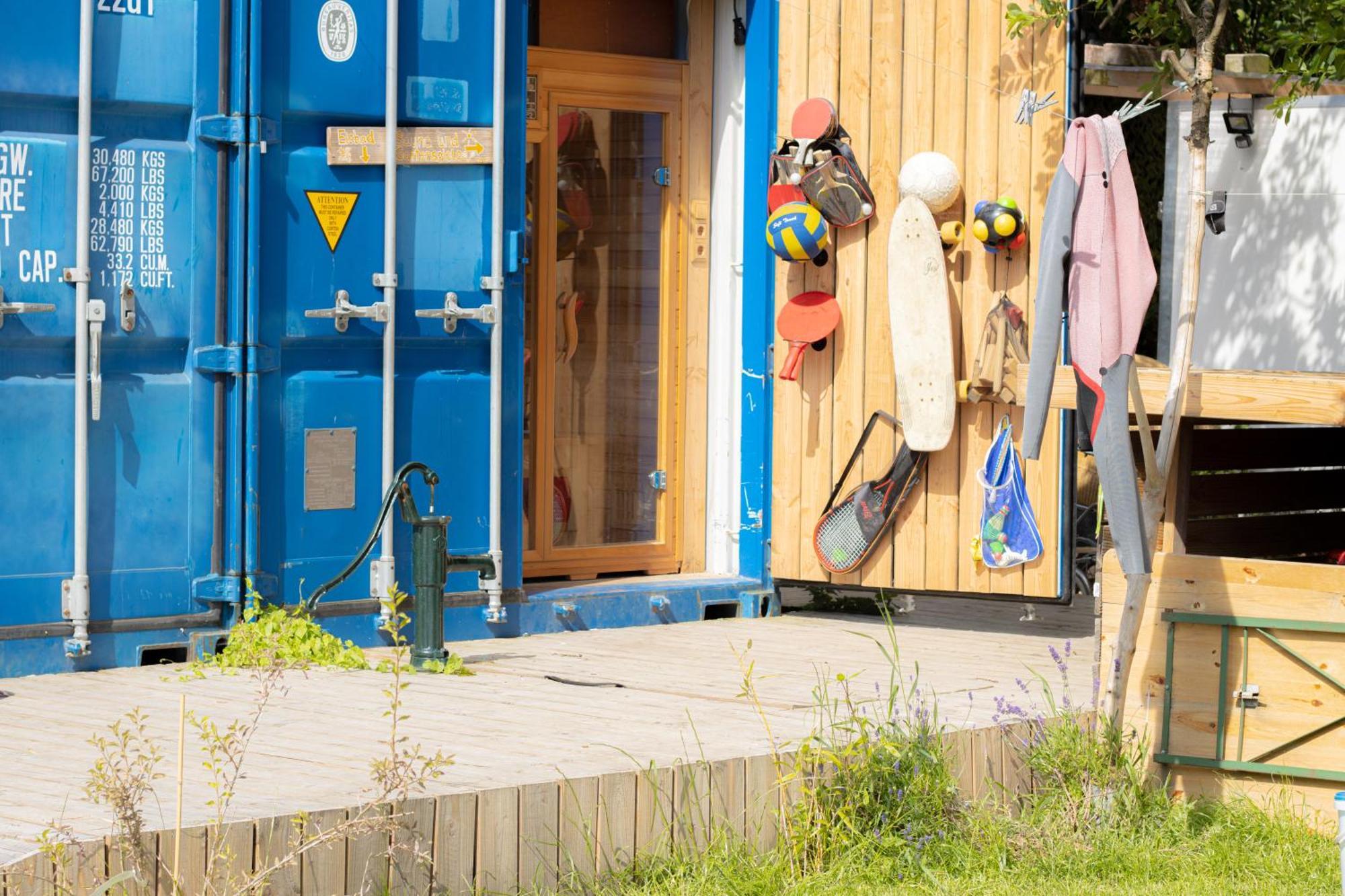 Hostel Oder Ferienwohnung 1-16 Personen Im Blauen Haus 페마른 외부 사진
